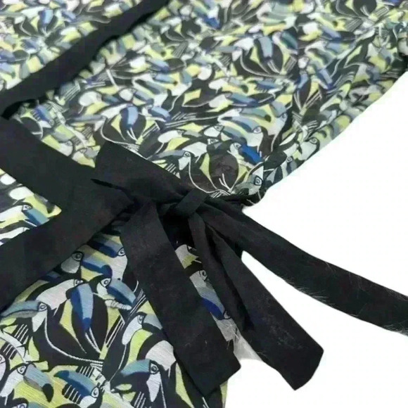 Rachel Roy Womens Tuscan Skort Romper Jumpsuit Multicolored Toucan Size 2 - Picture 4 of 9